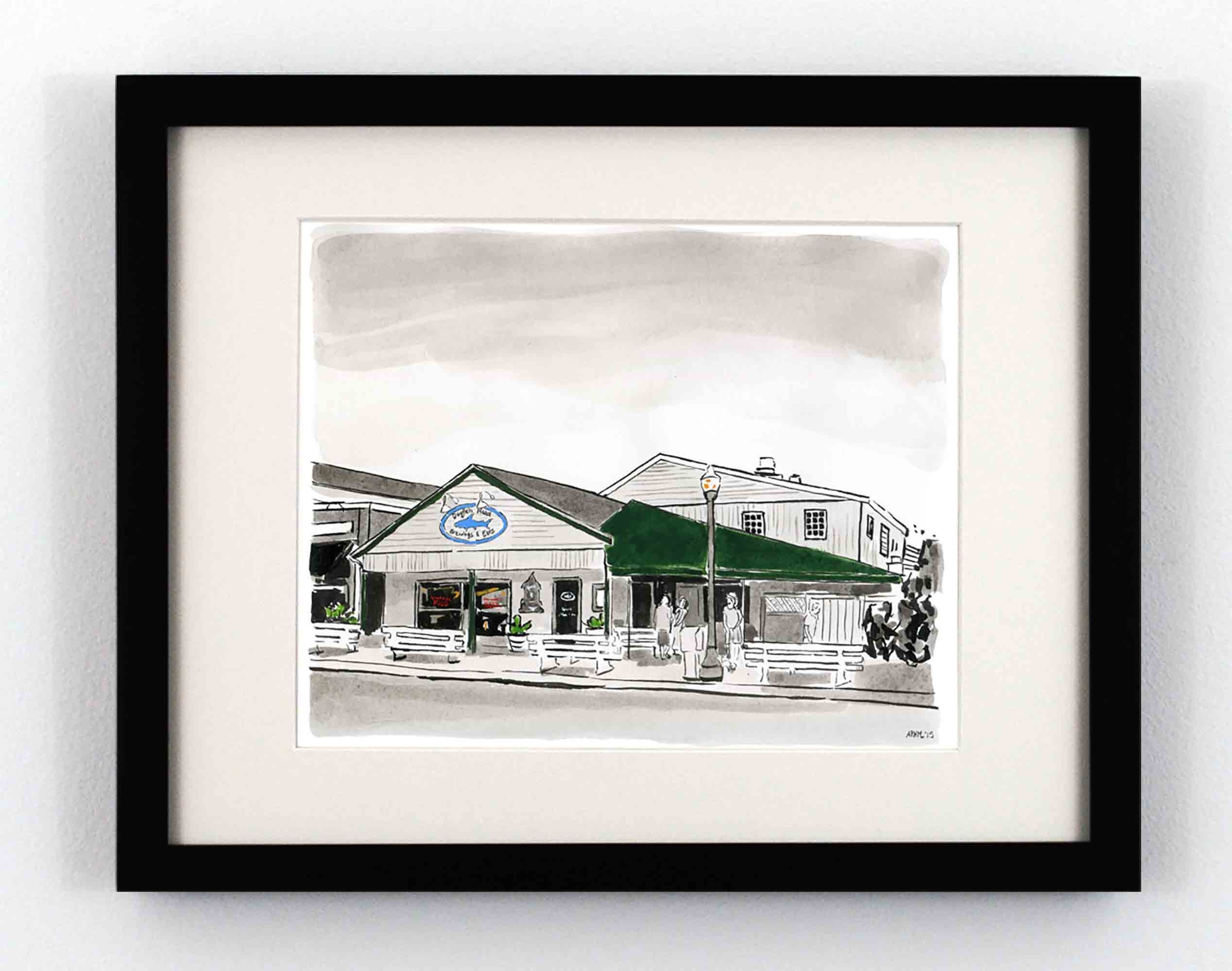 Dogfish Head Brewpub Print - Rehoboth Beach, DE