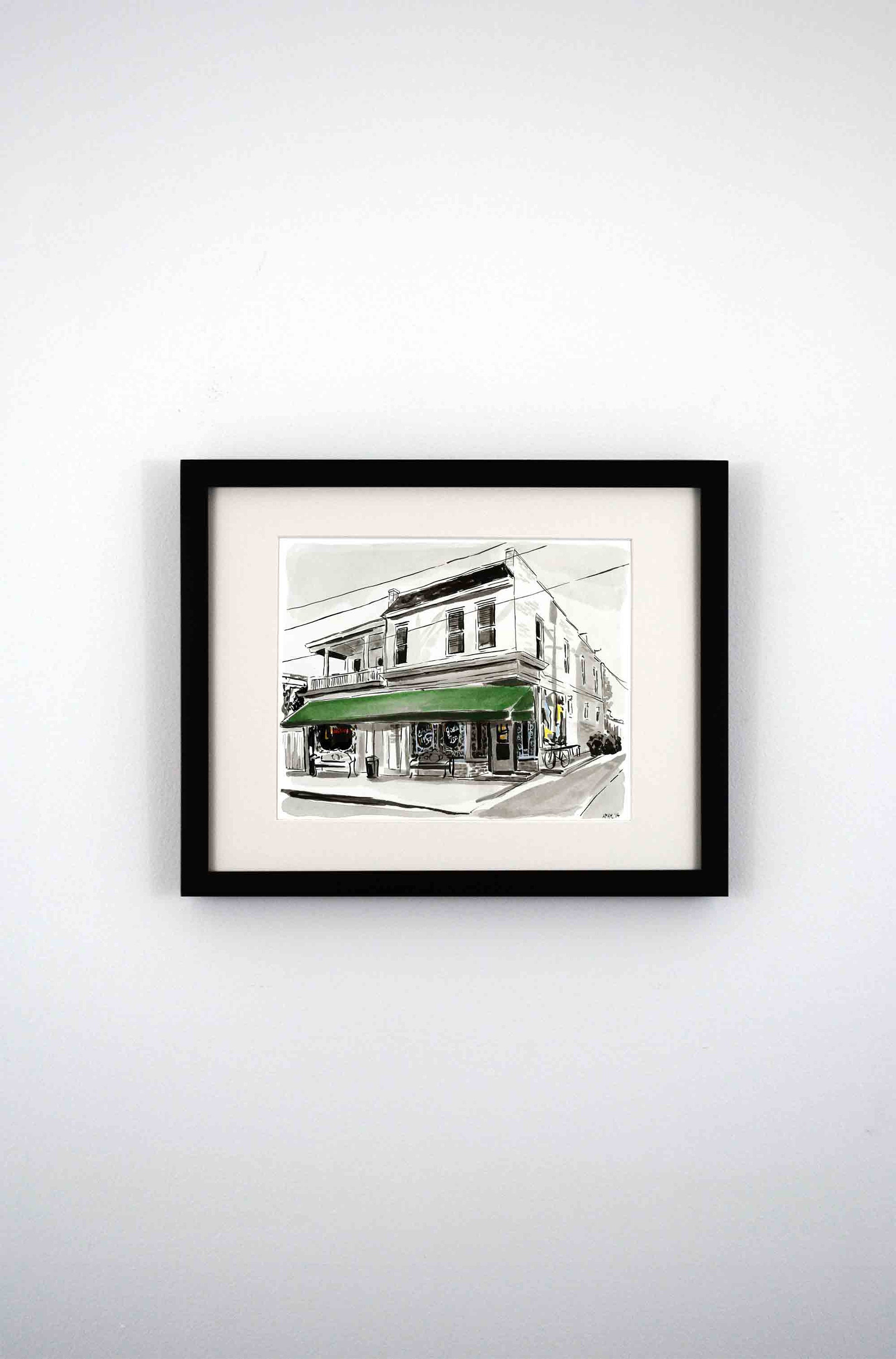 Joe's Inn the Fan Richmond Virginia Giclee Print Etsy