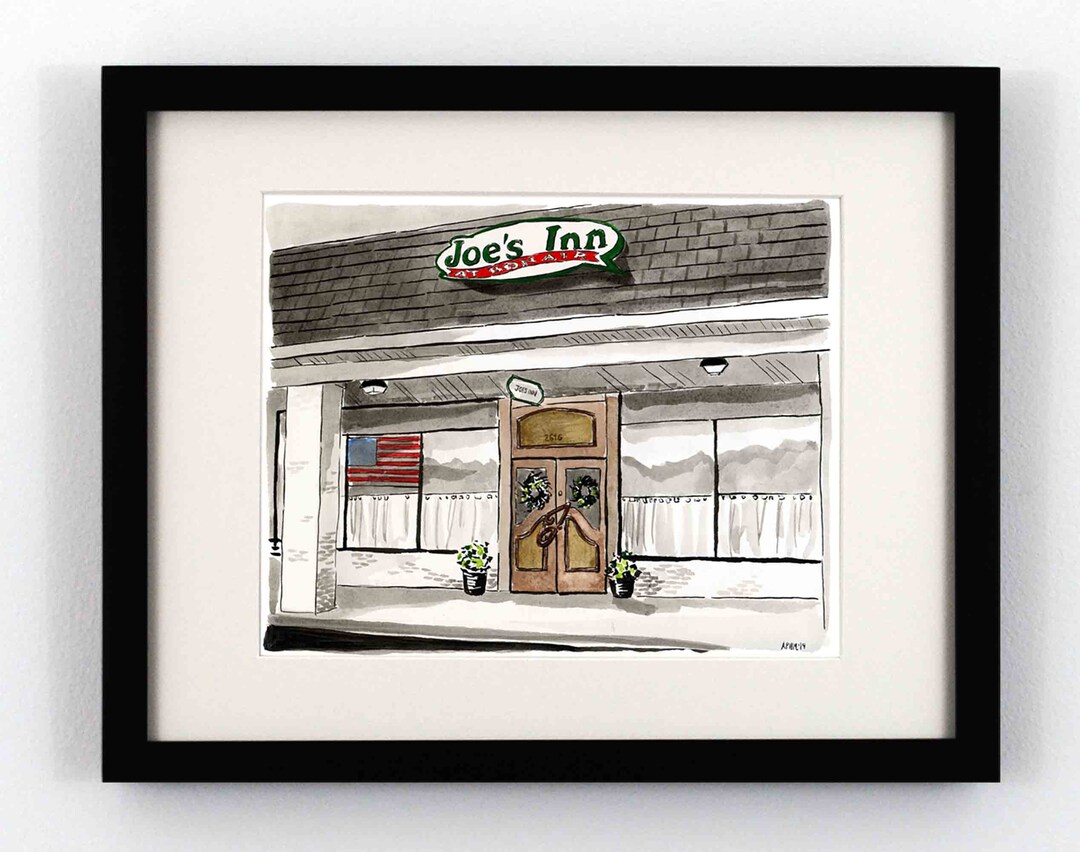 Joe's Inn Bon Air Richmond VA Giclee Print Etsy