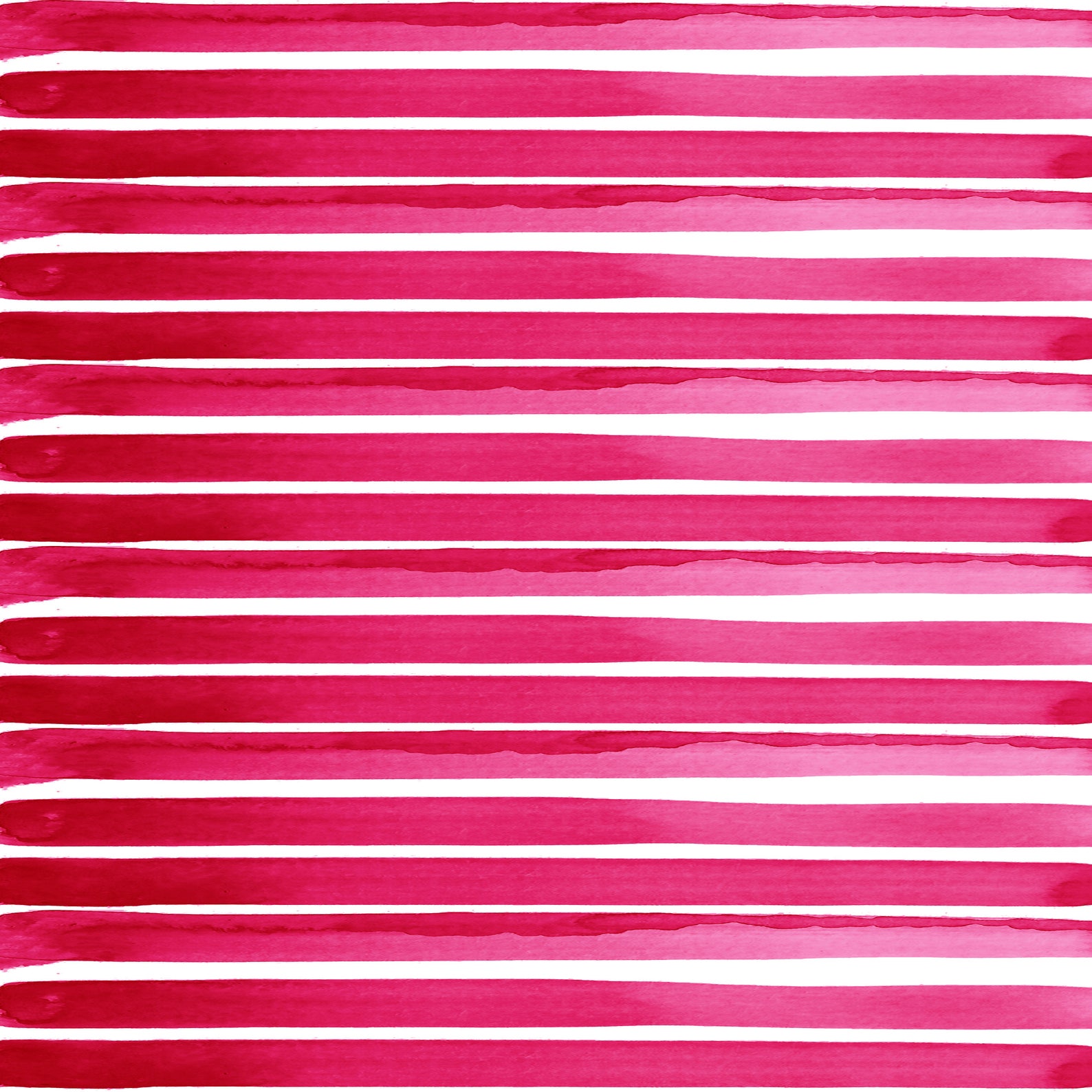 Valentine Watercolor Papers Bright PINK Hearts Digital Paper Pack ...