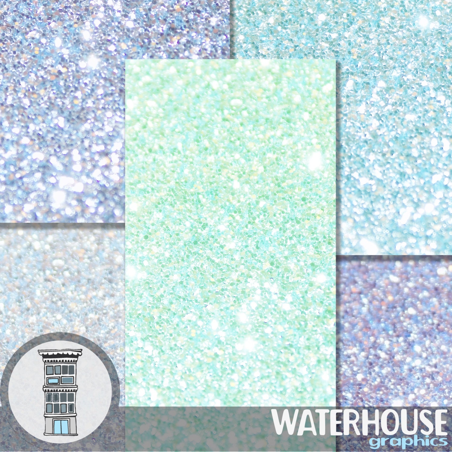 Scrapbooking Digital Glitter Paper Pack INSTANT DIGITAL DOWNLOAD Easter ...