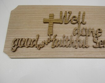 Good Servant Plaque CP24