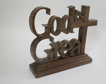 God is Great Plaque CP05