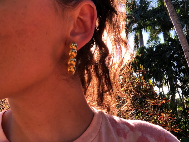 Textured Hoop Earrings