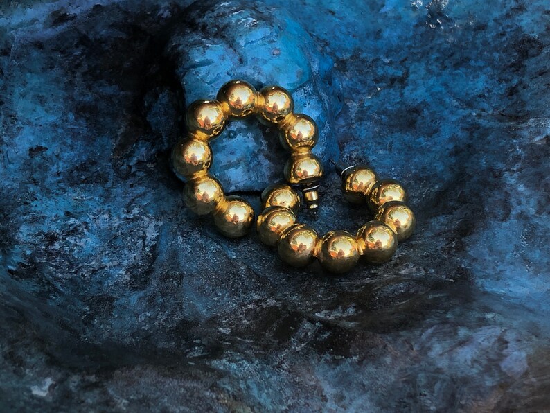 Textured Hoop Earrings