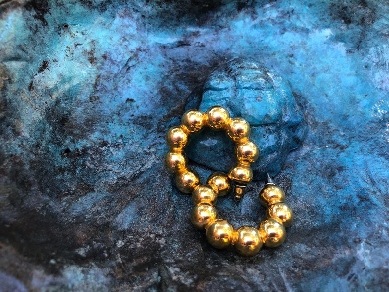 Textured Hoop Earrings