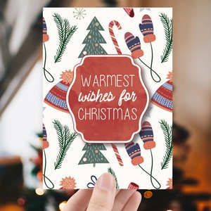 Warmest Wishes for Christmas | Christmas Card