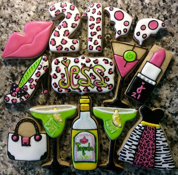 21st birthday custom sugar
