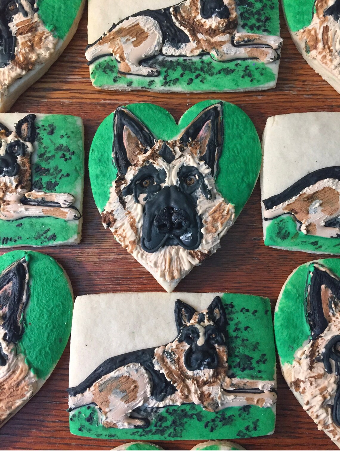 Custom Dog Sugar Cookies Personalized Pet Cookies Decorated Etsy