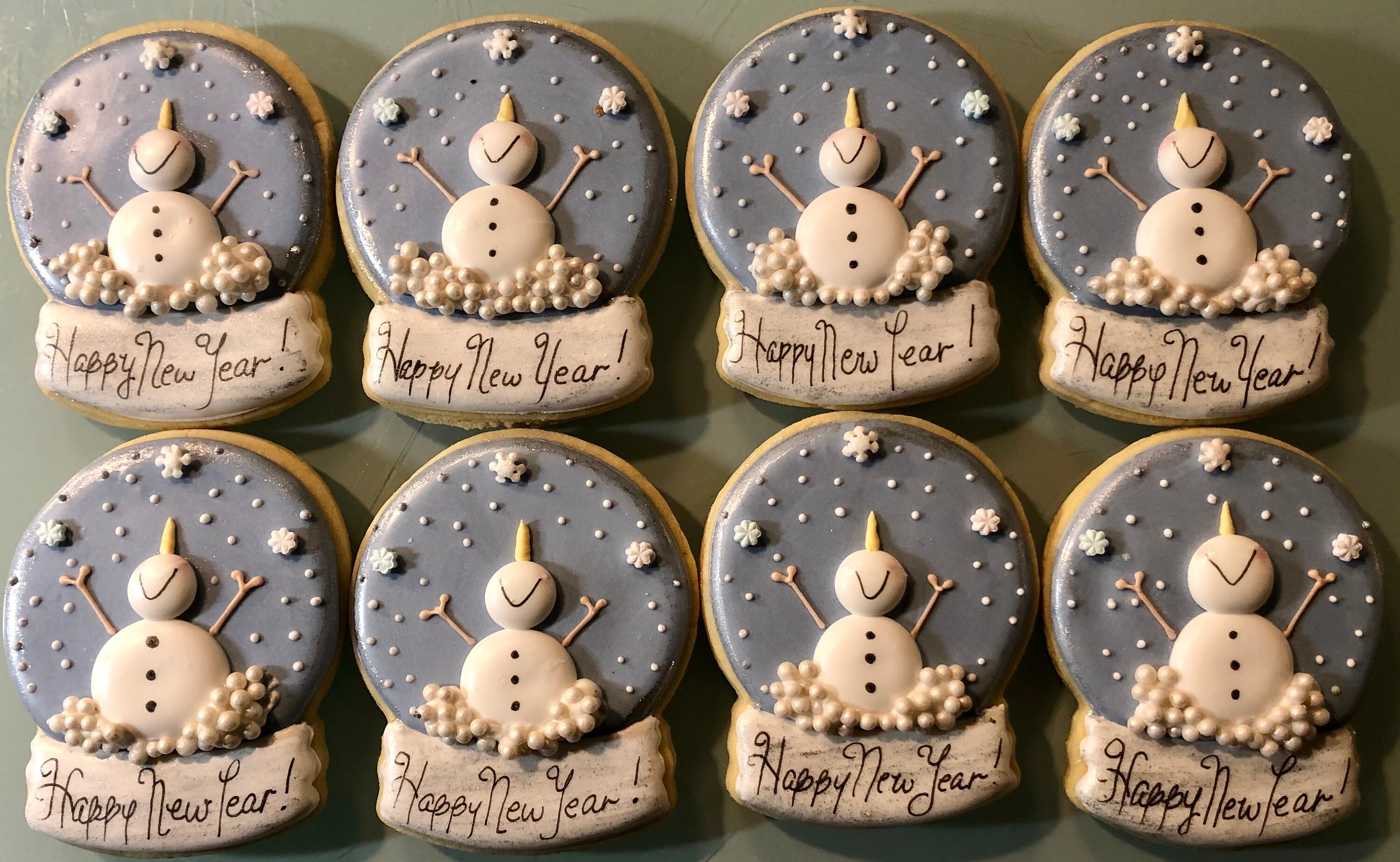 Happy Holidays cookies