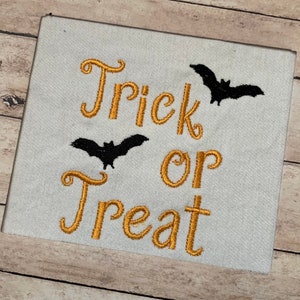 Trick or Treat Embroidery Design,trick or treat embroidery,trick or treat design,halloween embroidery design,halloween embroidery,fall
