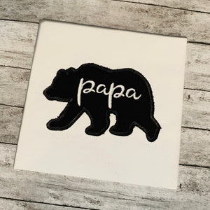 PaPa Bear Applique Design,papa bear applique design,papa bear applique,bear applique design,bear applique,applique design