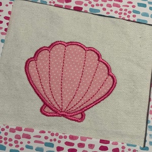 Seashell Applique Design,Seashell Applique,Seashell design,shell applique design,shell design,shell applique,seaside applique,