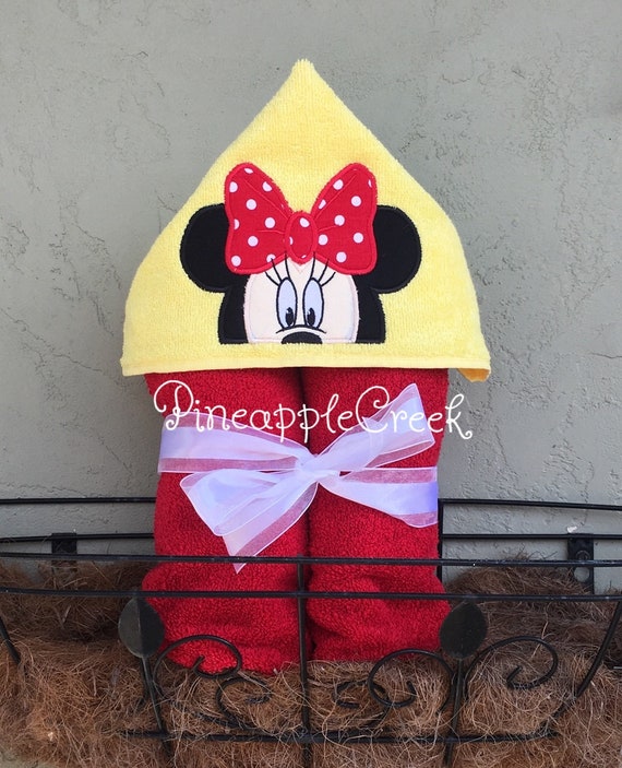 disney hooded towel