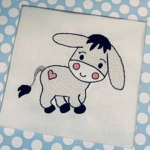Donkey Sketch Embroidery Design,Donkey sketch design,Farm sketch design,farm animal sembroidery design,donkey embroidery design,donkey