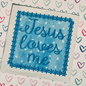 Jesus Loves Me Applique Design,Jesus Loves Me applique,Jesus Loves Me design,baby applique design,kids applique design,applique