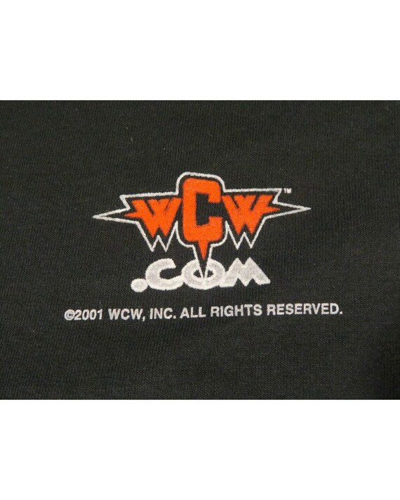 New W/o Tags Vintage 2001 WCW Logo 
