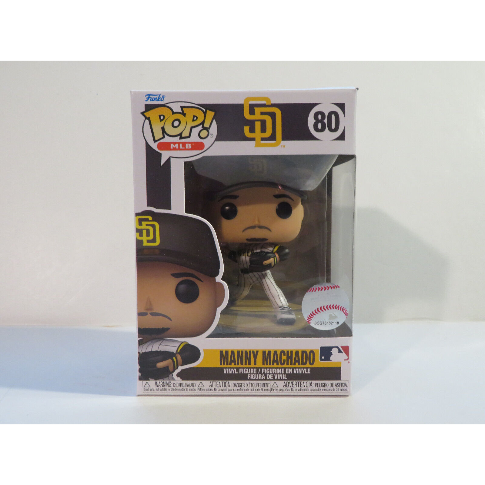 New Funko Pop MLB Manny Machado 80 Vinyl Figure San Diego 