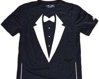 Men&#39;s Tuxedo Running Shirt