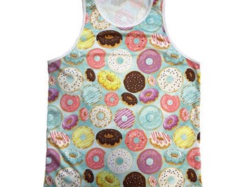 Camiseta sin mangas para correr Donut para hombre