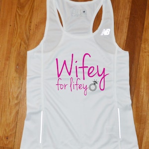 Wifey Running Jersey - Wifey Running Singlet - Wifey Running Tank Top