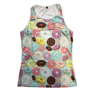Women&#39;s Donut Running Singlet