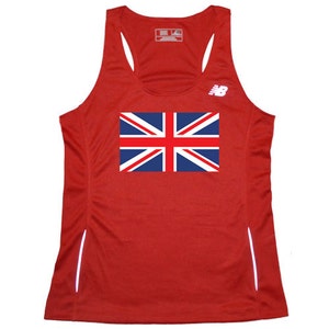 British Flag Women&#39;s Running Jersey