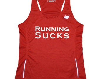 Running Sucks Women's Running Jersey Tank