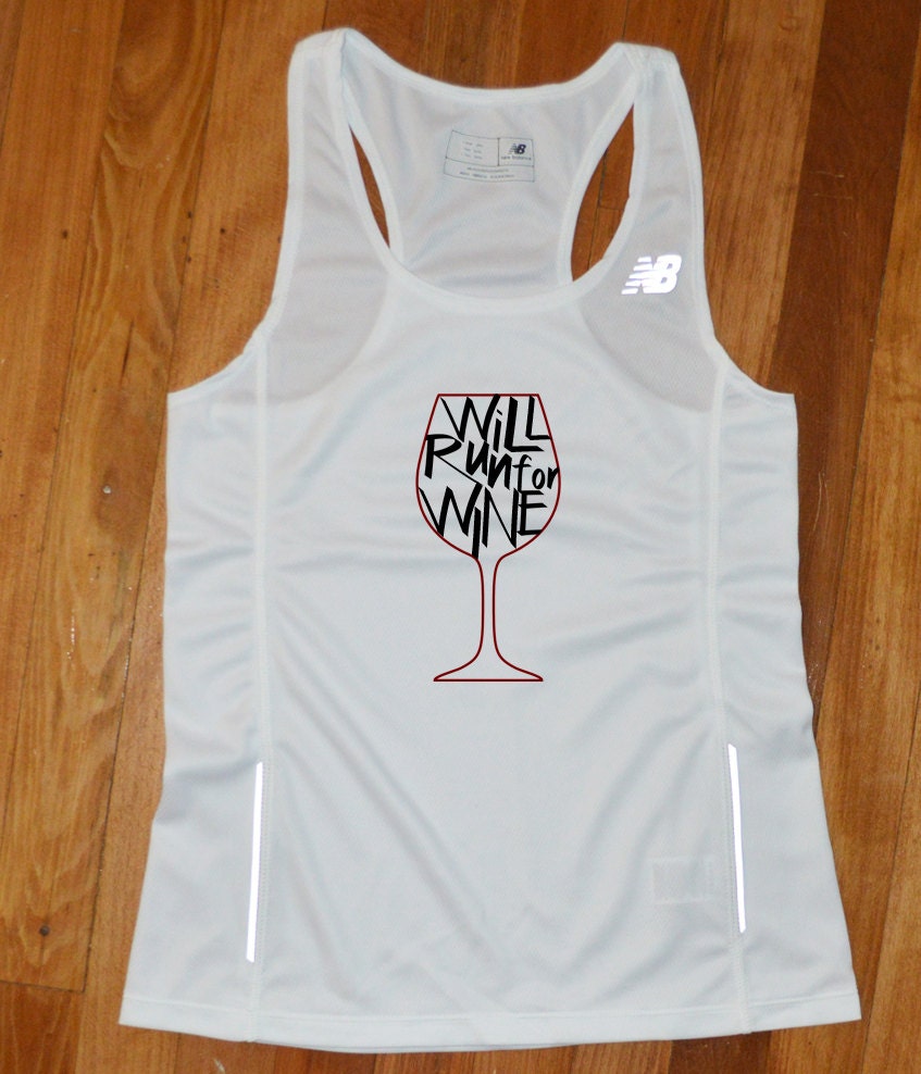 Will Run for Wine Running Jersey Will Run for Wine Running Jersey