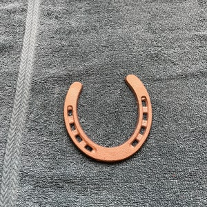 Medium Horseshoe, Cast Iron Decorative Horseshoe