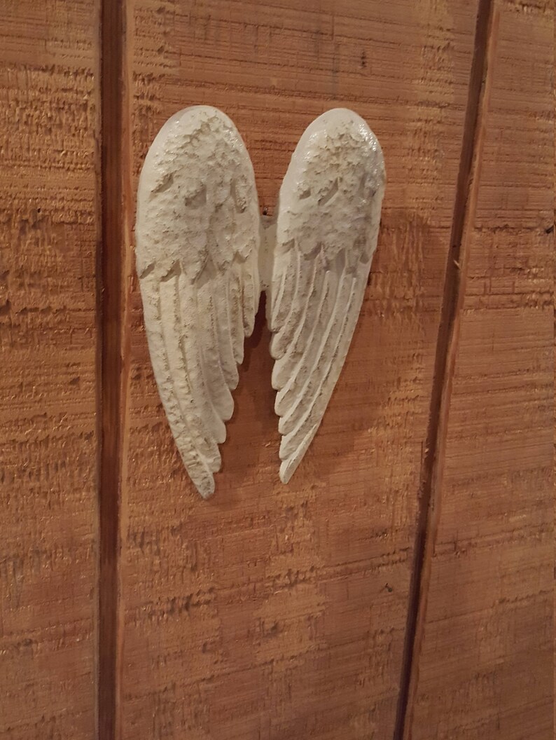 Cast Iron Angel Wings Angel Wings Angel Decor Religious Etsy