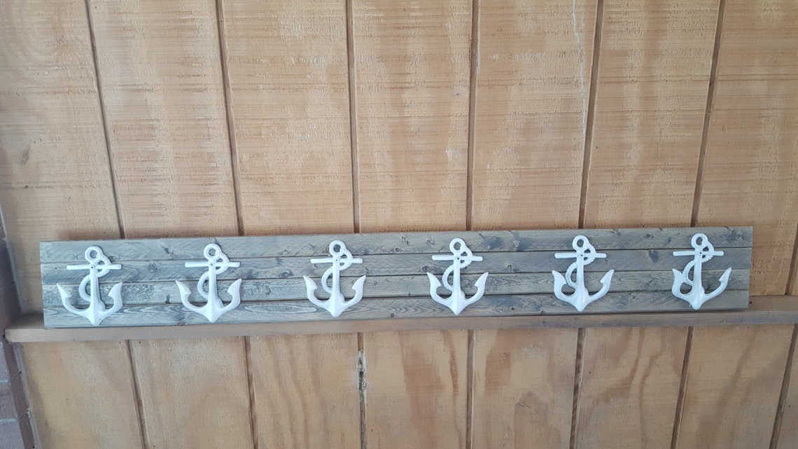 Anchor Coat Rack / Anchor / Nautical Nursery / Nautical Etsy