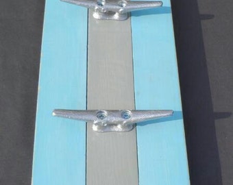 6 "Boat Cleat / Nautical Drawer Pull / Curtain Tie Back / Nautical Decor