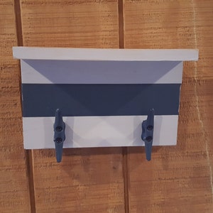 Nautical Decor, Nautical Shelf, Nautical Hooks,  Towel Rack, Nautical Bathroom, Nautical Nursery, Nautical, Nautical Shelf, Coastal Decor