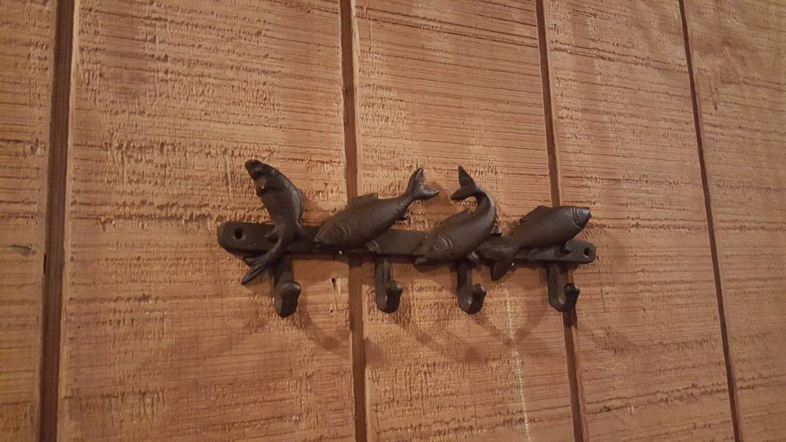 Fish towel rack fish key hook key holder jewelry hook Etsy