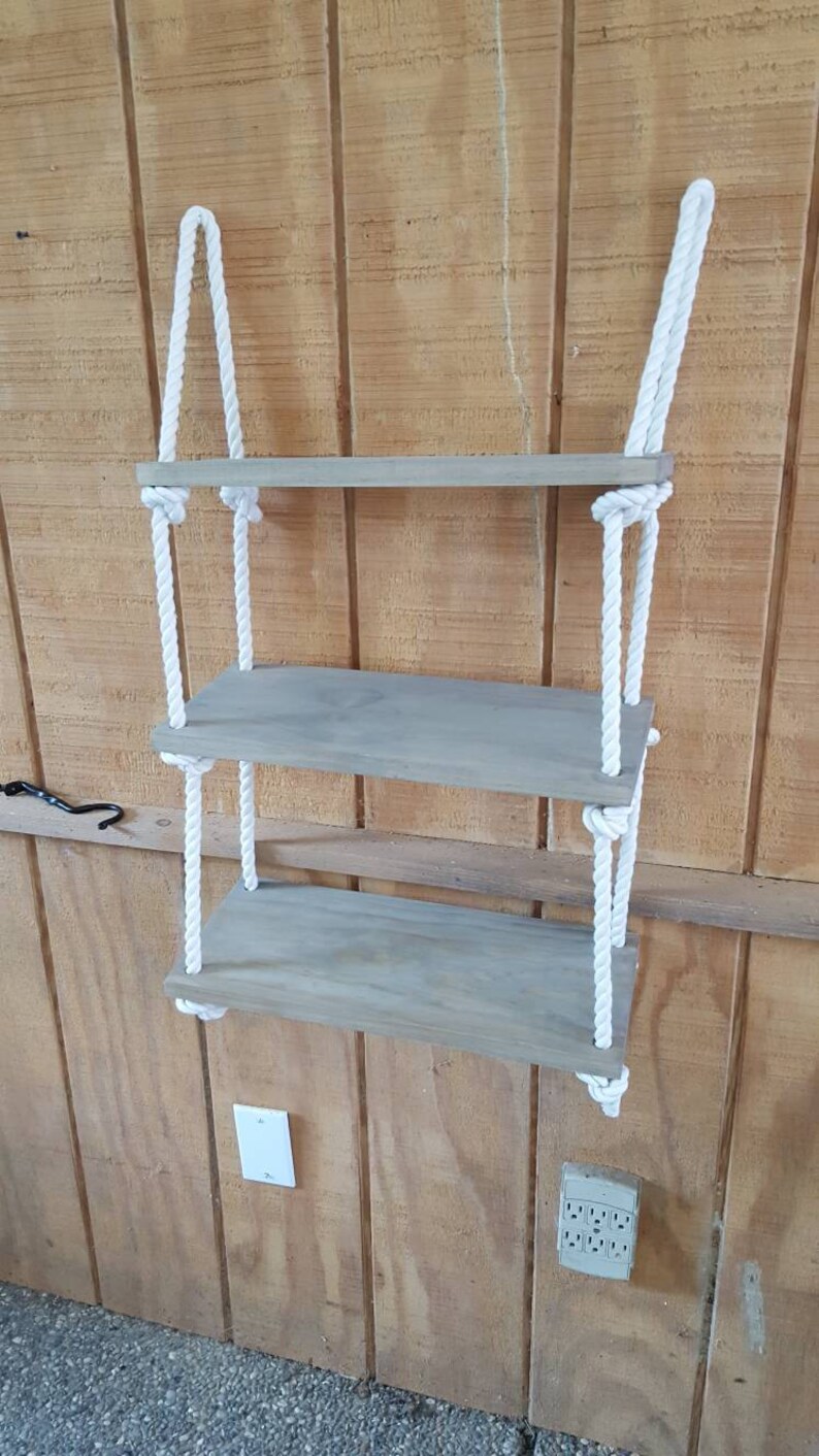 Nautical Nursery Shelf nautical Rope Shelf Nautical Shelf Etsy
