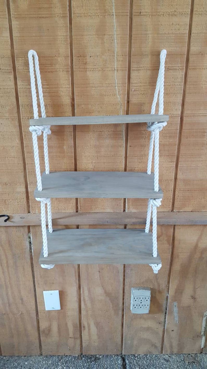 Nautical Nursery Shelf nautical Rope Shelf Nautical Shelf Etsy