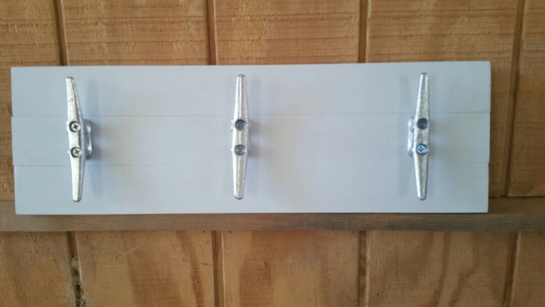 Nautical Boat Cleat Towel Rack Nautical Decor Towel Hook Etsy