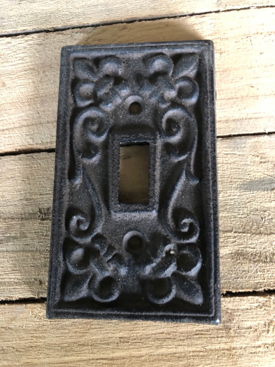 Outlet Cover Cast Iron Outlet Cover French Country Cottage Etsy