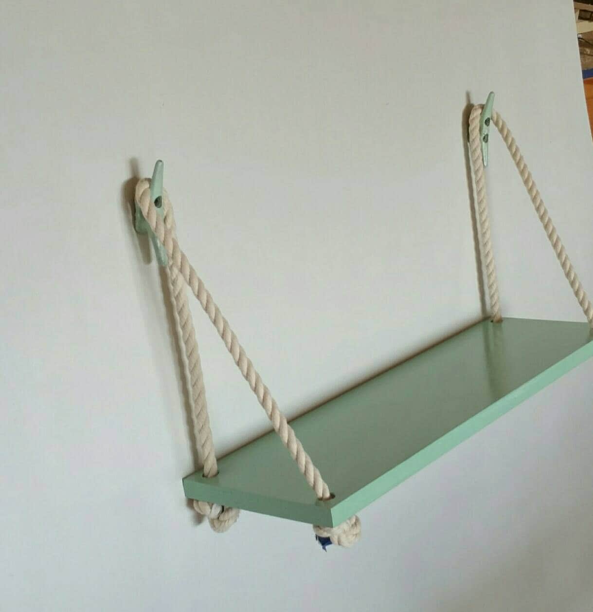 Pearl Shell Rope Storage Rack Handmade Nautical Rope Shelf: Sea Glass Cottage Decor - Etsy