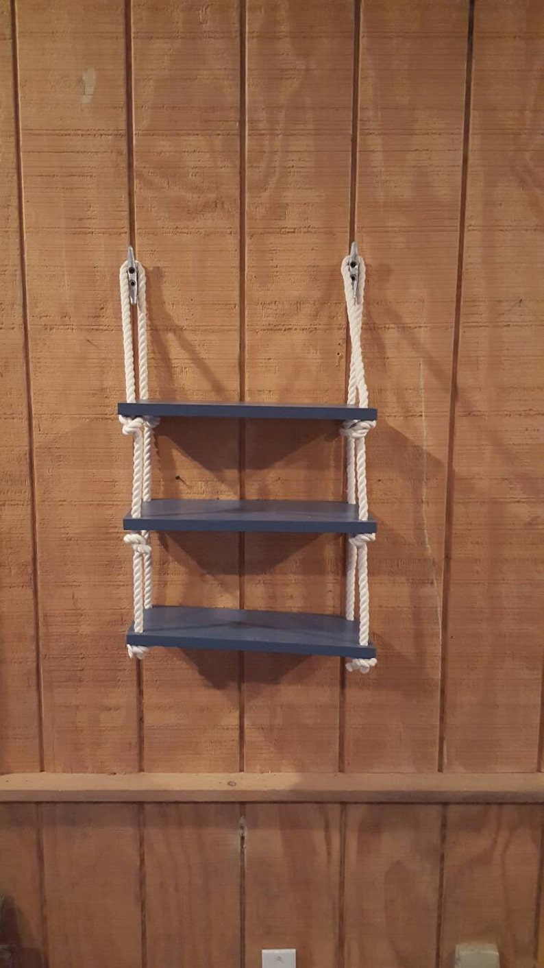 Nautical Nursery Shelf nautical Rope Shelf Nautical Shelf Etsy