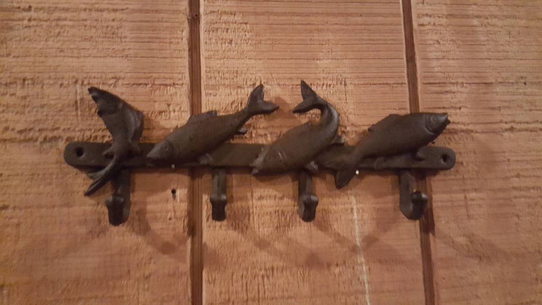 Fish Towel Rack Fish Key Hook Key Holder Jewelry Hook Etsy