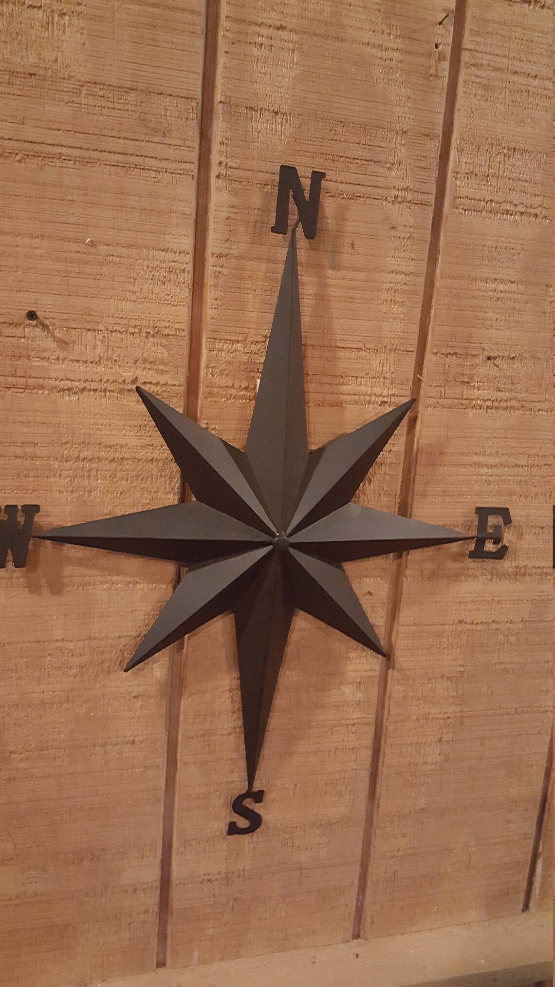 Compass Rose Metal Compass Rose Compass Rose Wall Hanging Etsy