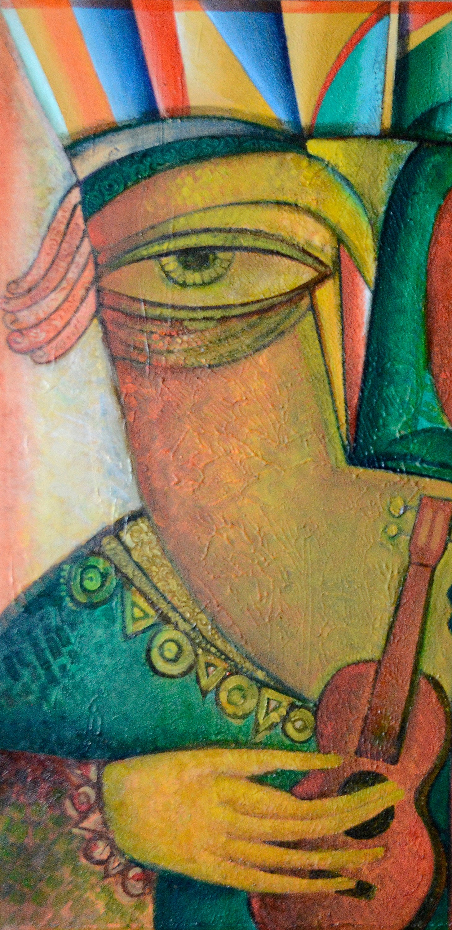 PABLO PICASSO (1953) Oil Painting on canvas signed stamped