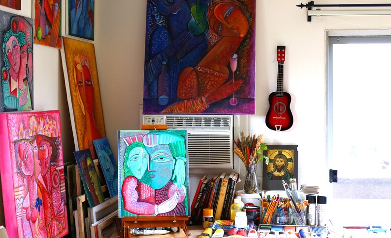 Kunstdruck Picasso Stil kubistischen modernen Kunst. | Etsy