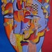 Grußkarte „Violinist Painting Cubism“ Von Artery8 - 17,5x12,5 Cm, Blanko