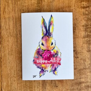 Frohe Ostern handgemachte Karte
