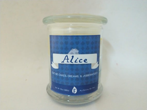 Alice in Wonderland Inspired Candles