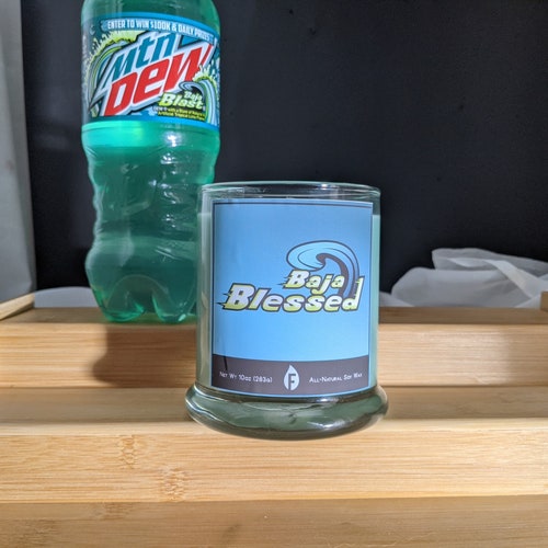 Baja Blessed Tropical Lime Soda Inspired Scented Candle