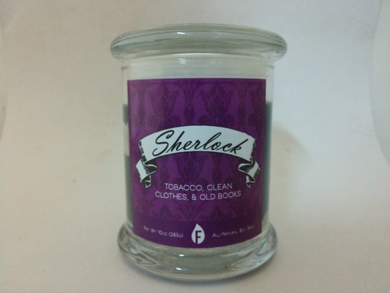 Sherlock Holmes Inspired Scented Candles